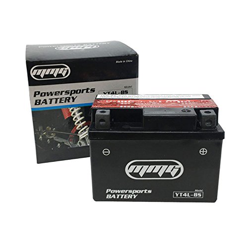 Amazon | MMG YTX4L-BS 4L-BS 12v バッテリー ホンダ ハイオソン SYM